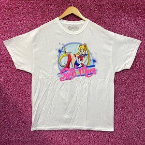 Sailor Moon Air Brush Style Anime T-Shirt XL